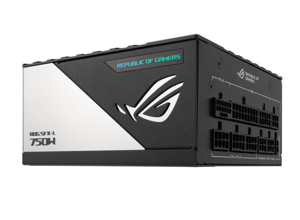 ASUS ROG Loki SFX-L 750W Platinum virtalähde 20+4 pin ATX musta, hopea