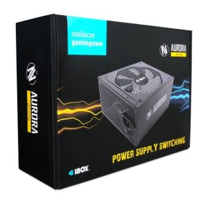 Virtalähde IBOX AURORA 500W 14 CM FAN ZIA500W14CMBOX
