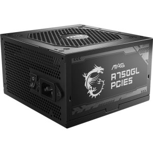 MSI MAG A750GL PCIE5 virtalähde 750 W 20+4 pin ATX ATX musta
