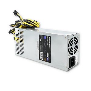 Qoltec 50177 PCI-E virtalähde Smart 1600W | 80 Plus Gold - Tiedonlouhinta