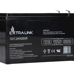 Extralink Akku AGM 12V 7,2Ah 7Ah huoltovapaa