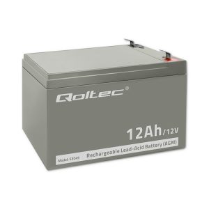 Qoltec 53049 AGM akku | 12V |  12 Ah