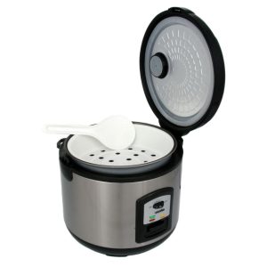 Mesko MS 6411 riisinkeitin Musta, ruostumaton teräs 1000 W