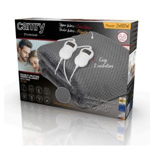 Camry CR 7417 sähköpeitto 2x 60 W harmaa
