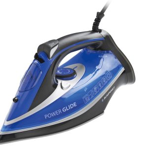 Blaupunkt HSI401 silitysrauta Höyrysilitysrauta ruostumatonta terästä 2600 W Sininen, Valkoinen