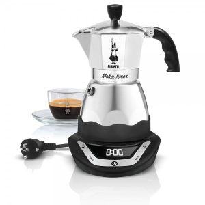 Bialetti EAsy Timer 6 Täysautomaattinen sähköinen mokapannu 0,3 L