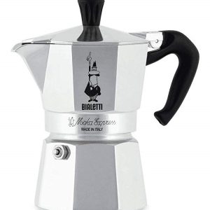 Bialetti Moka Express Moka kattila 0,06 L alumiinia, musta