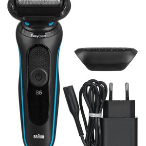 Braun Series 5 51-M1000s -parranajokone musta, sininen