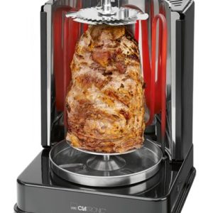 Clatronic DVG 3686 Grill Electric Black 1400 W