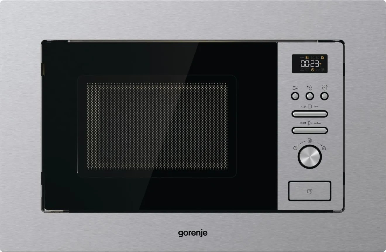 Gorenje BM201AG1X Ruostumaton teräs Grilli mikroaaltouuni Sisäänrakennettu 20 L 800 W