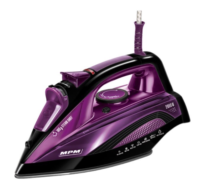 MPM MZE-21/RS höyrysilitysrauta 2800 W violetti
