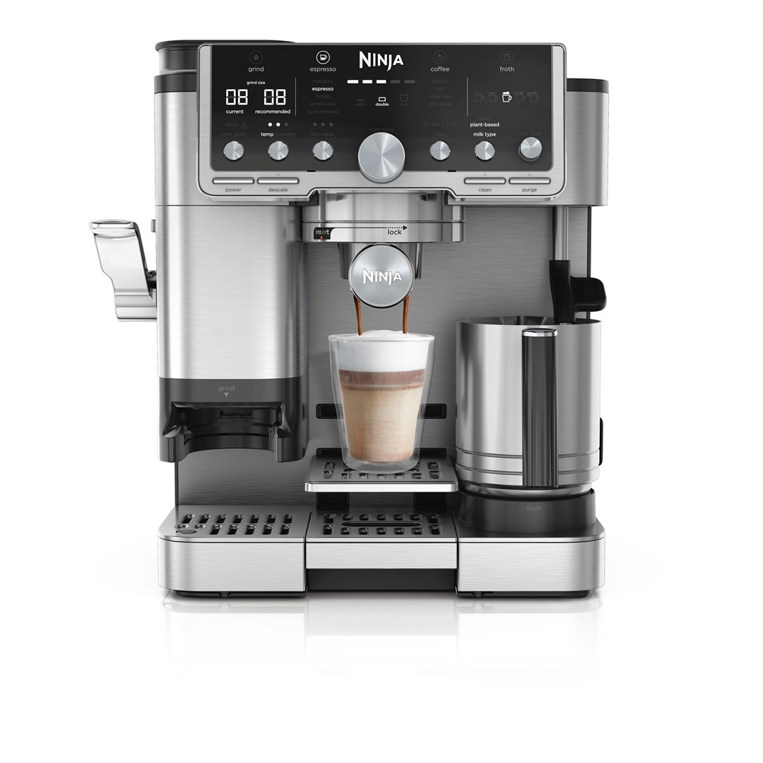 Ninja ES701EU kahvinkeitin Puoliautomaattinen espressokeitin 2L