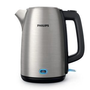 Philips Viva Collection HD9353/90 vedenkeitin 1,7 L 2060 W musta, ruostumaton teräs