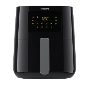 Philips Essential HD9252/70 rasvakeitin Yksittäinen 4,1 litran erillinen 1400 W kuumailmakeitin Musta, hopea