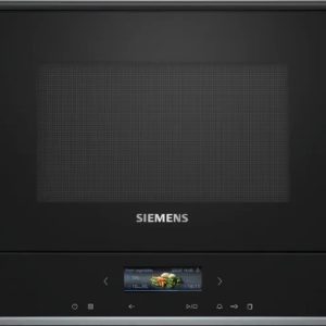 Siemens iQ700 BF722L1B1 mikroaaltouuni Sisäänrakennettu Solo mikroaaltouuni 21 L 900 W Musta