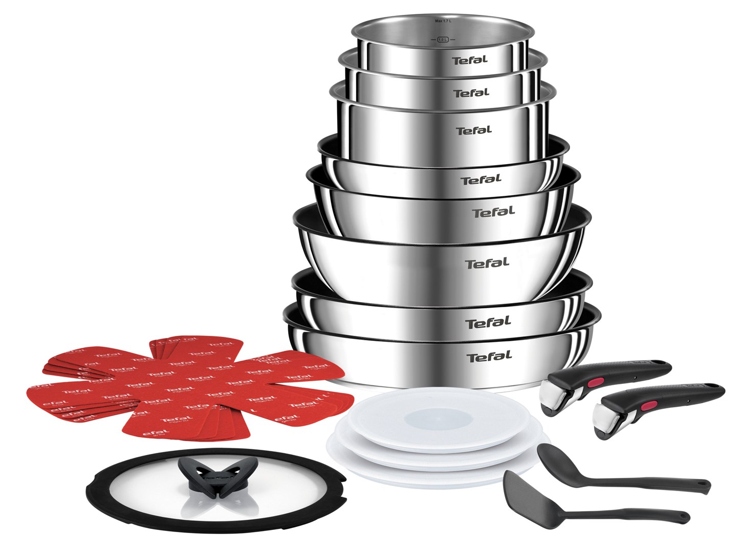 Tefal Ingenio L897SJ04 pannusarja 20 kpl