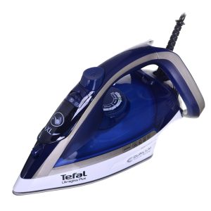 Tefal Ultimate Pure FV6812E0 silitysrauta Höyrysilitysrauta 2800 W Sininen, hopea