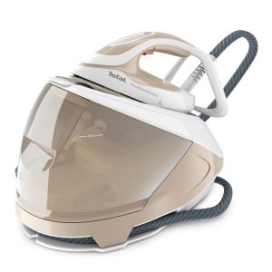 Tefal Pro Express Eco GV9E22E0 höyrysilitysasema 2200 W 1,8 L Durilium AirGlide Autoclean pohja beige, valkoinen