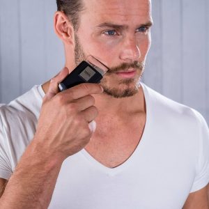 Wahl 3615-1016 miesten parranajokone Folioparranajokone Trimmeri musta, hopea