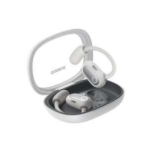 Baseus Eli Fit Open-Ear Headset Langaton yhteys/musiikki USB Type-C Bluetooth White