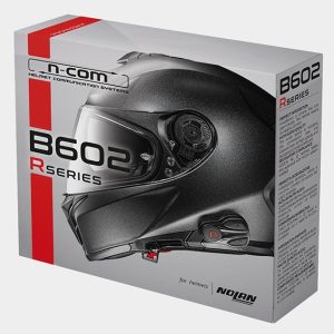 Nolan N-Com B602 R Moottoripyörän sisäpuhelin 1 kpl Musta