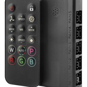 Mars Gaming MFHUB -tietokoneen jäähdytysjärjestelmän osa/lisävaruste Osoitettava RGB-ohjain