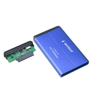 Gembird EE2-U3S-2-B tallennusasemakotelo 2,5" USB 3.0 HDD -kotelo Sininen