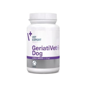 VET EXPERT GeriatiVet Dog Large Breed - tukea vanhemmille koirille - 45 caps.