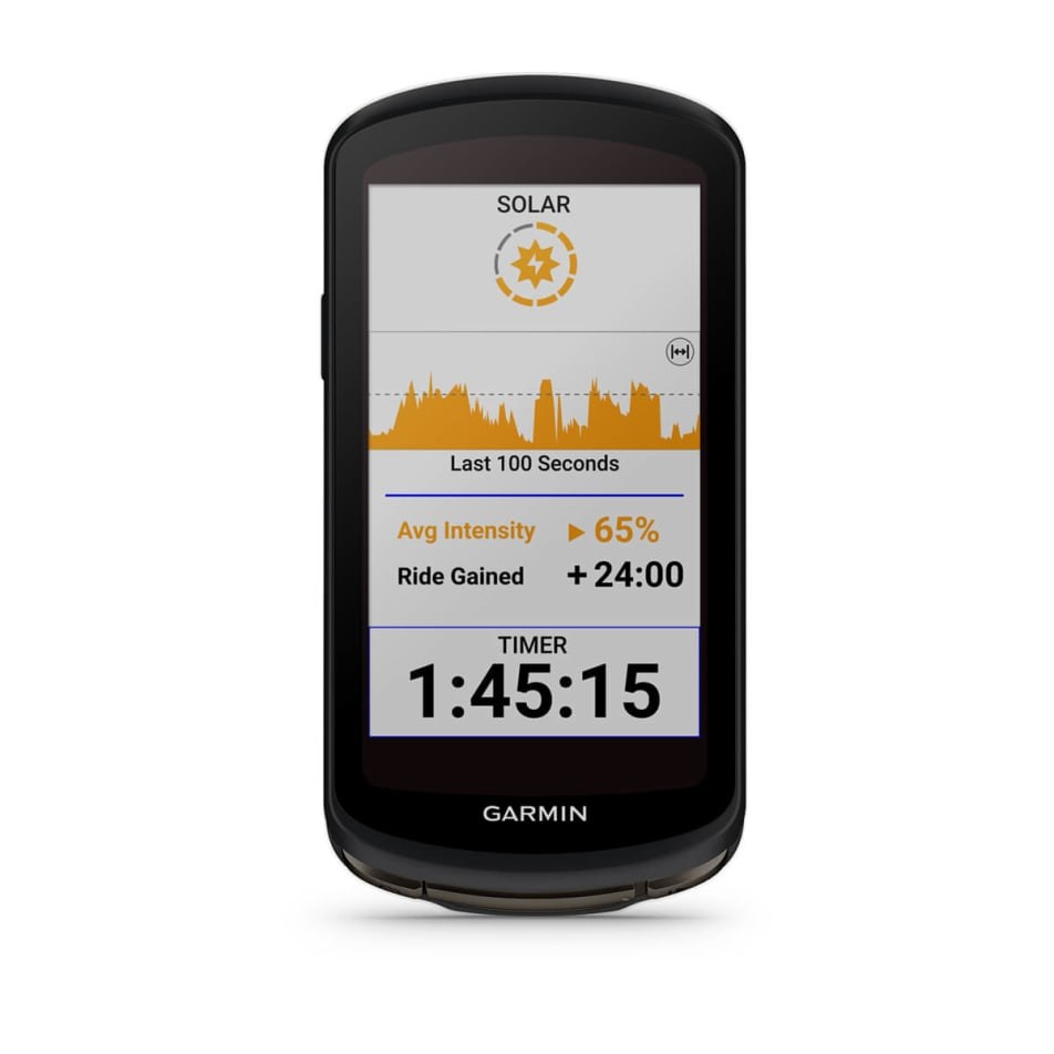 Garmin Edge 1040 Solar 8,89 cm (3,5") Langaton polkupyörätietokone musta