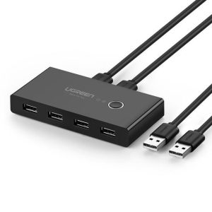 Ugreen 30767 -liitäntäkeskitin USB 2.0 Musta
