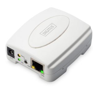 Digitus Fast Ethernet -tulostuspalvelin, USB 2.0