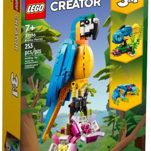 LEGO CREATOR 31136 eksoottinen papukaija