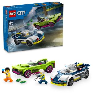 LEGO CITY 60415 POLIISIAUTO JA MUSKI-AUTOAJAT