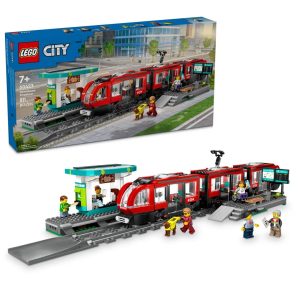 LEGO CITY 60423 Keskustan raitiovaunu ja asema