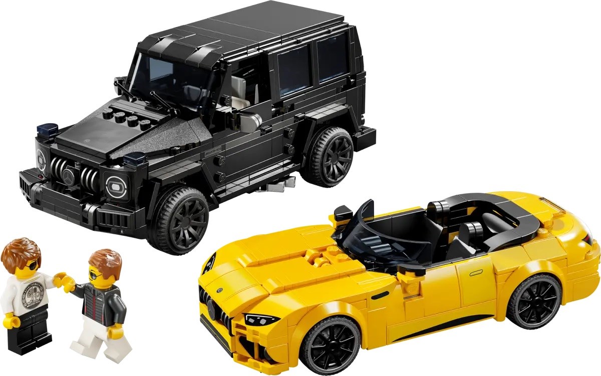 LEGO SPEED CHAMPIONS 76924 Mercedes-AMG G 63 ja Mercedes-AMG SL 63