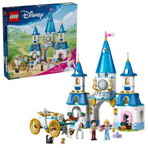 LEGO DISNEY PRINCESS 43275 Cinderella's Castle ja hevosvaunut
