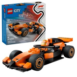LEGO CITY 60442 F1 -kuljettaja McLaren-kilpa-autolla