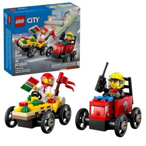 LEGO CITY 60458 Pizza vs. paloauto
