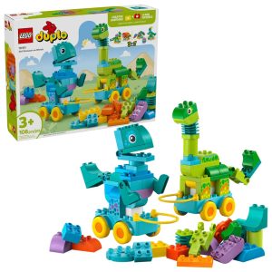 LEGO DUPLO 10451 3-in-1 dinosaurukset pyörillä