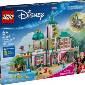 LEGO DISNEY 43267 Prinsessalinna ja kuninkaalliset lemmikit