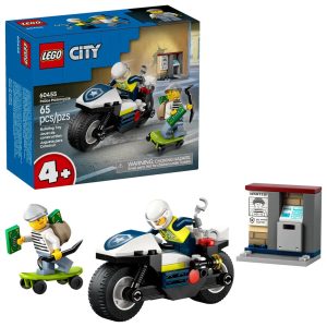 LEGO CITY 60455 poliisin moottoripyörän takaa-ajo