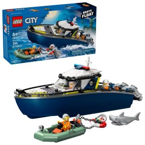 LEGO CITY 60456 poliisivene takaa-ajo