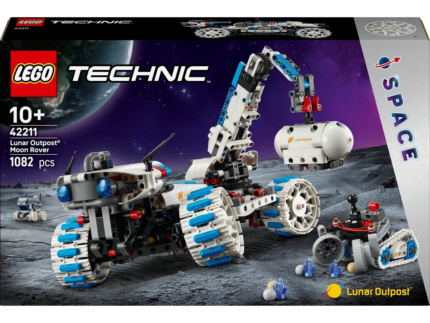 LEGO TECHNIC 42211 Lunar Outpost Moon Rover