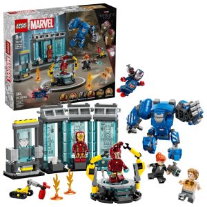 LEGO MARVEL 76315 Iron Man's Laboratory: Hall of Armor