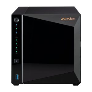 Asustor DRIVESTOR 4 Pro Gen2 AS3304T V2 NAS Realtek RTD1619B 2 Gt DDR4 ADM Musta