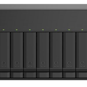 QNAP TS-832PX NAS Tower Ethernet LAN alumiini, musta AL324