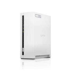 QNAP TS-133 NAS/tallennuspalvelin Tower Ethernet LAN Valkoinen