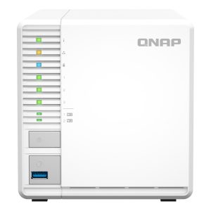 QNAP TS-364 NAS Tower Ethernet LAN Valkoinen N5095