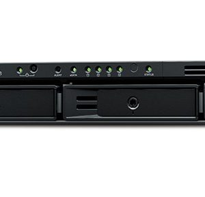 Synology RX418 -levyryhmä Teline (1U) Musta, harmaa