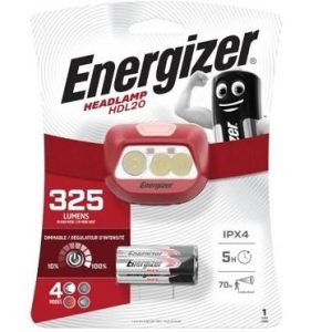 ENERGIZER TASKUVALOT AJOVALO HDL20 3AAA 325 lm